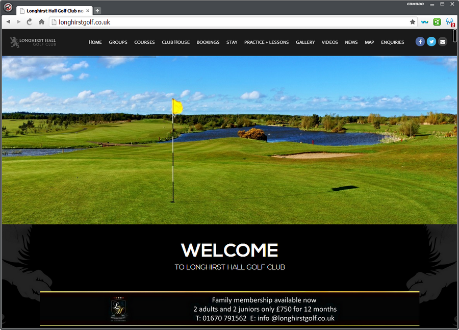Longhirst Golf Club, Morpeth, Northumberland
